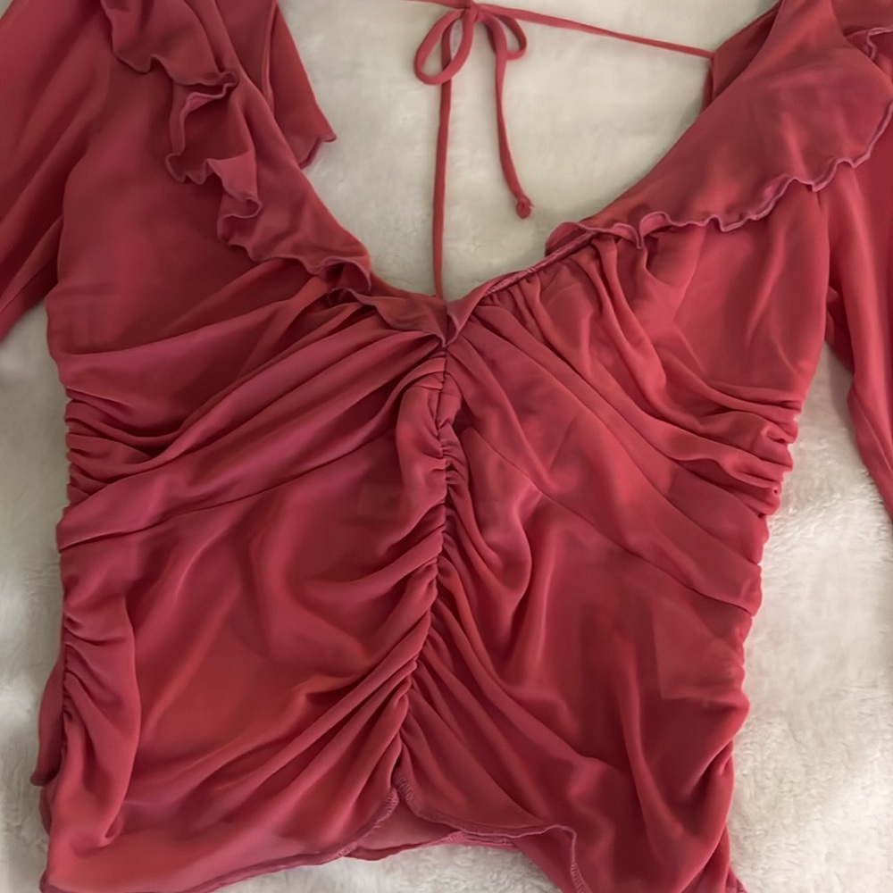 Sheer top - Picture 2 of 4